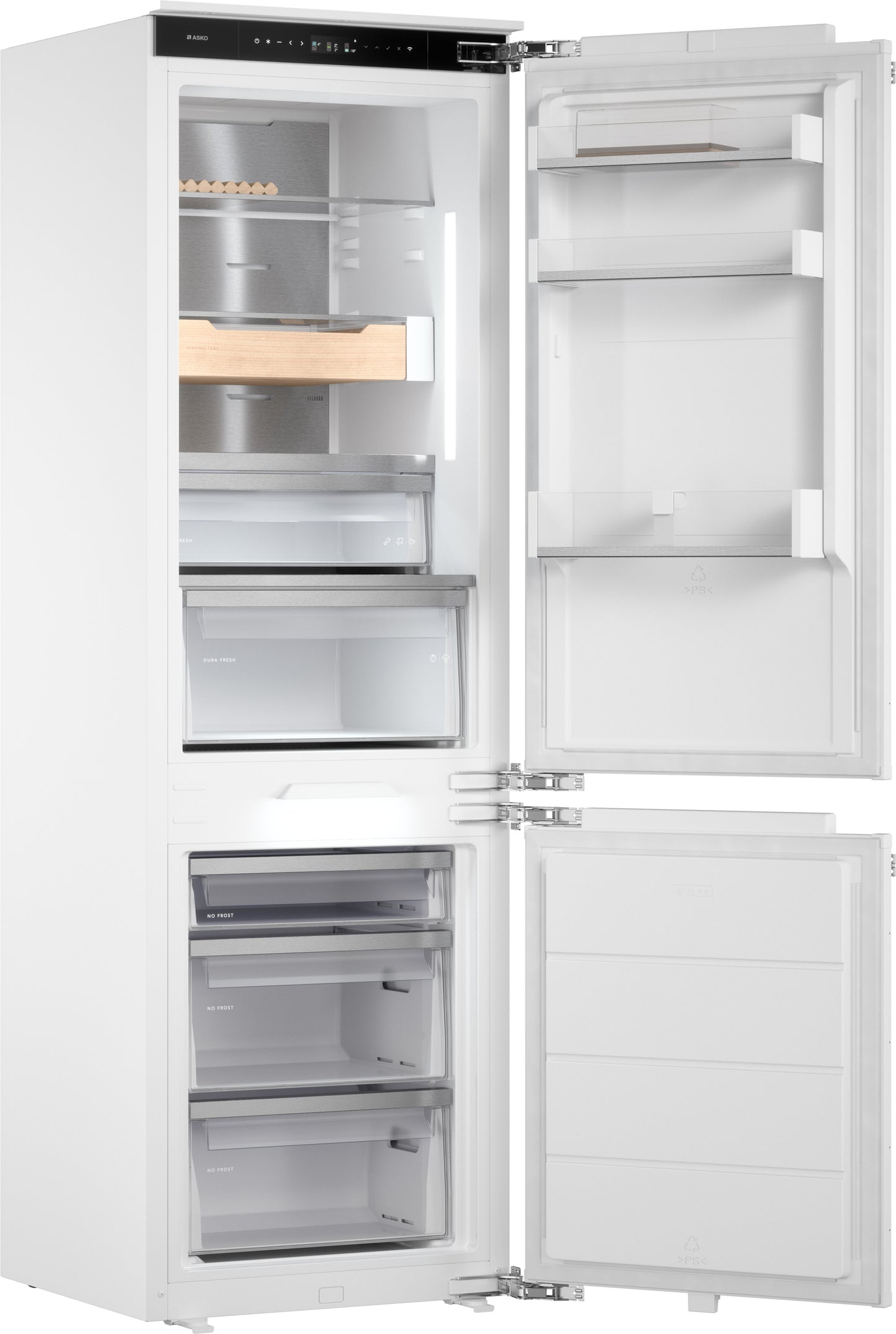 ASKO RBC576DNC1.UK 60/40 Integrated No Frost Fridge Freezer