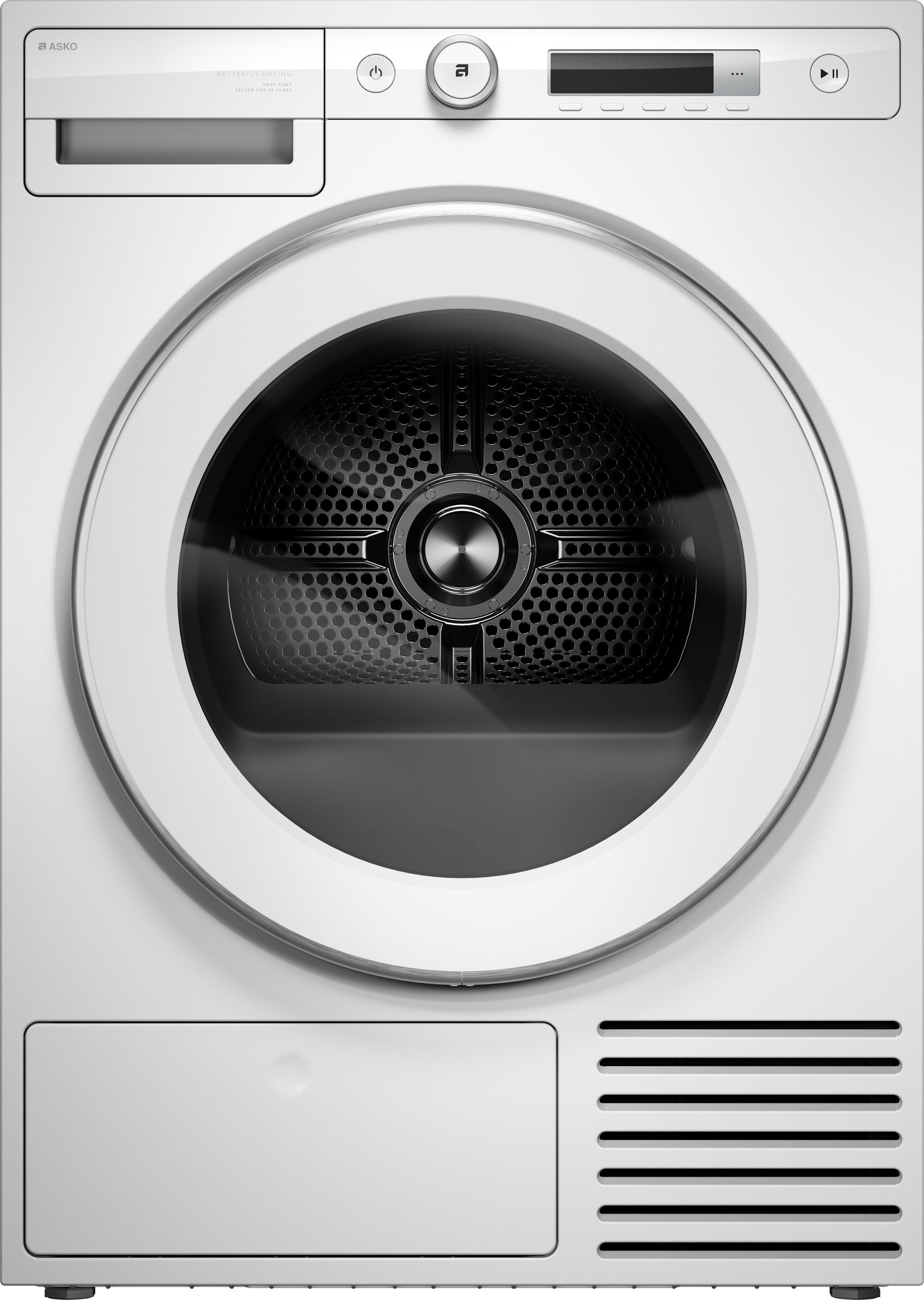 ASKO T309HCW.UK 9kg Heat Pump Tumble Dryer -  White
