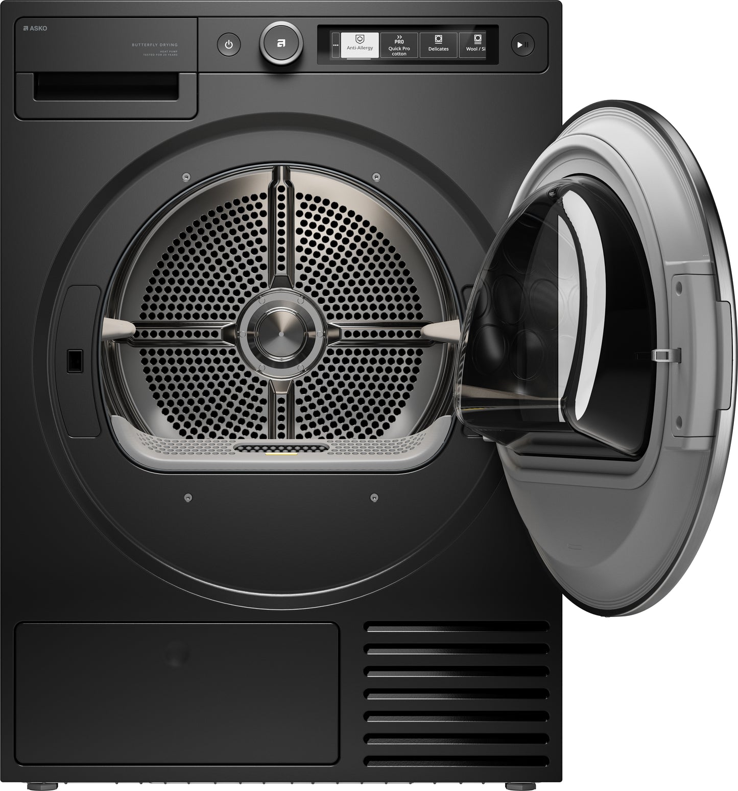 ASKO T509HRG.UK 9kg Heatpump Tumble Dryer - Graphite Black