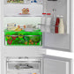 Blomberg KNE4554EVI VitaminCare+ 54cm 70/30 Integrated Frost Free Fridge Freezer