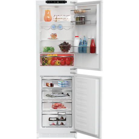 Blomberg KNE4564EVI VitaminCare+ 54cm 50/50 Integrated Frost Free Fridge Freezer