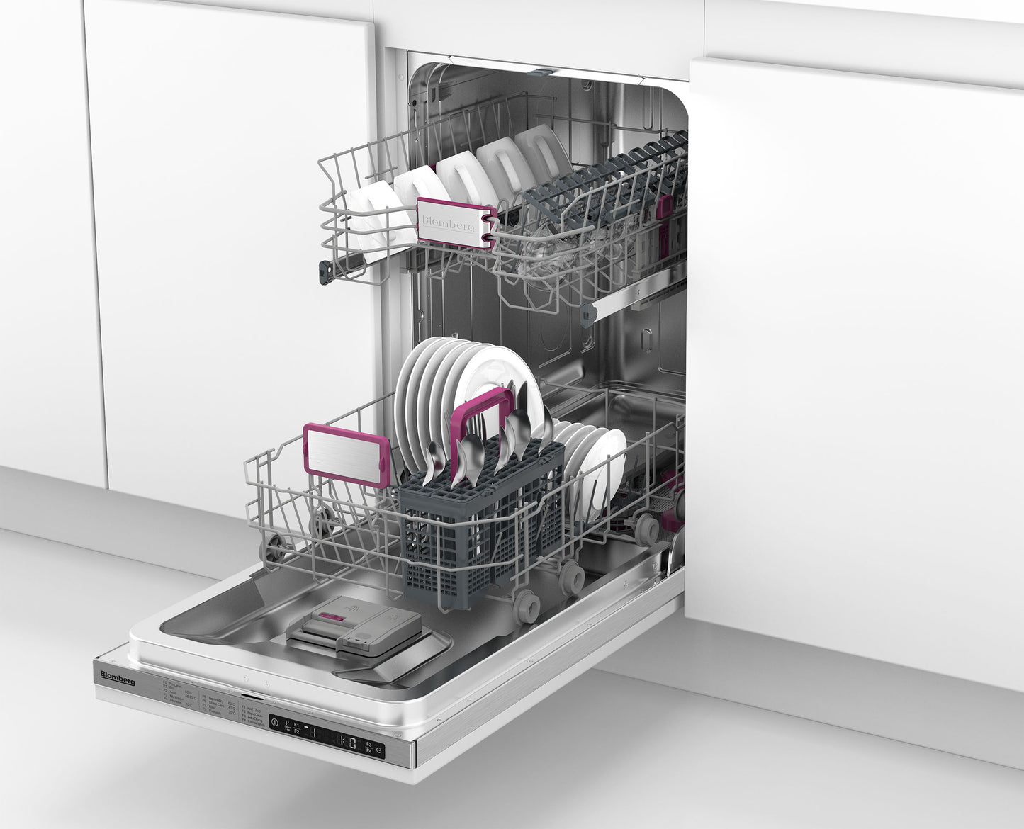 Blomberg LDV02284 Integrated Slimline Dishwasher - 10 Place Settings