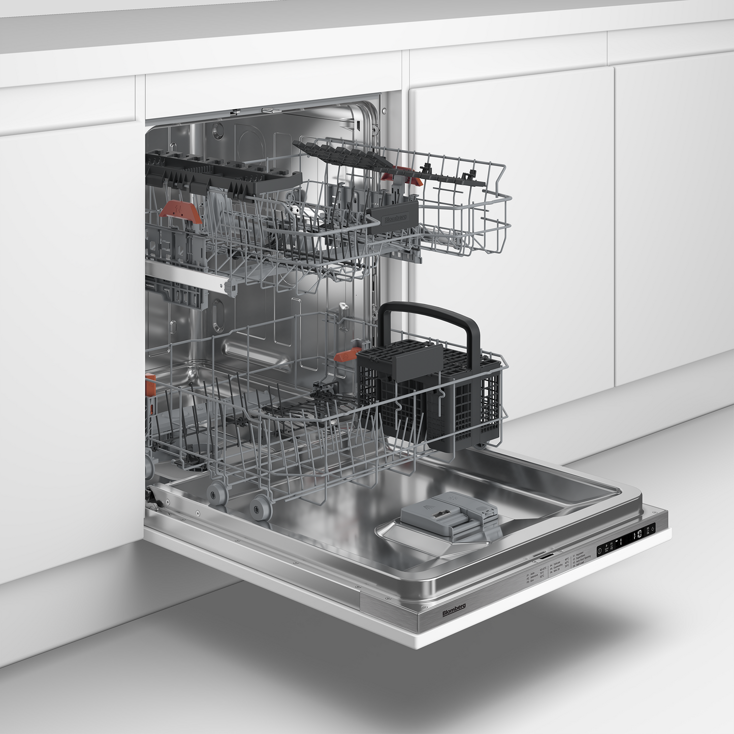 Blomberg LDV42420 Integrated Full Size Dishwasher with SuperGloss - Fixed Hinge - 14 Place Settings