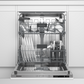 Blomberg LDV42420 Integrated Full Size Dishwasher with SuperGloss - Fixed Hinge - 14 Place Settings