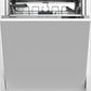 Blomberg LDV42420 Integrated Full Size Dishwasher with SuperGloss - Fixed Hinge - 14 Place Settings