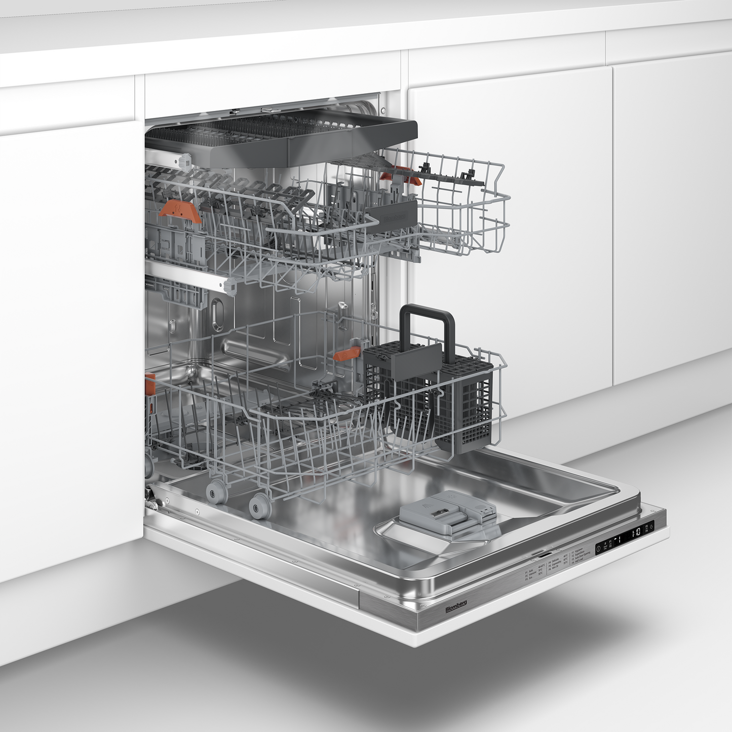 Blomberg LDV52520 Integrated Full Size Dishwasher with Hygiene+ 15 Place Settings