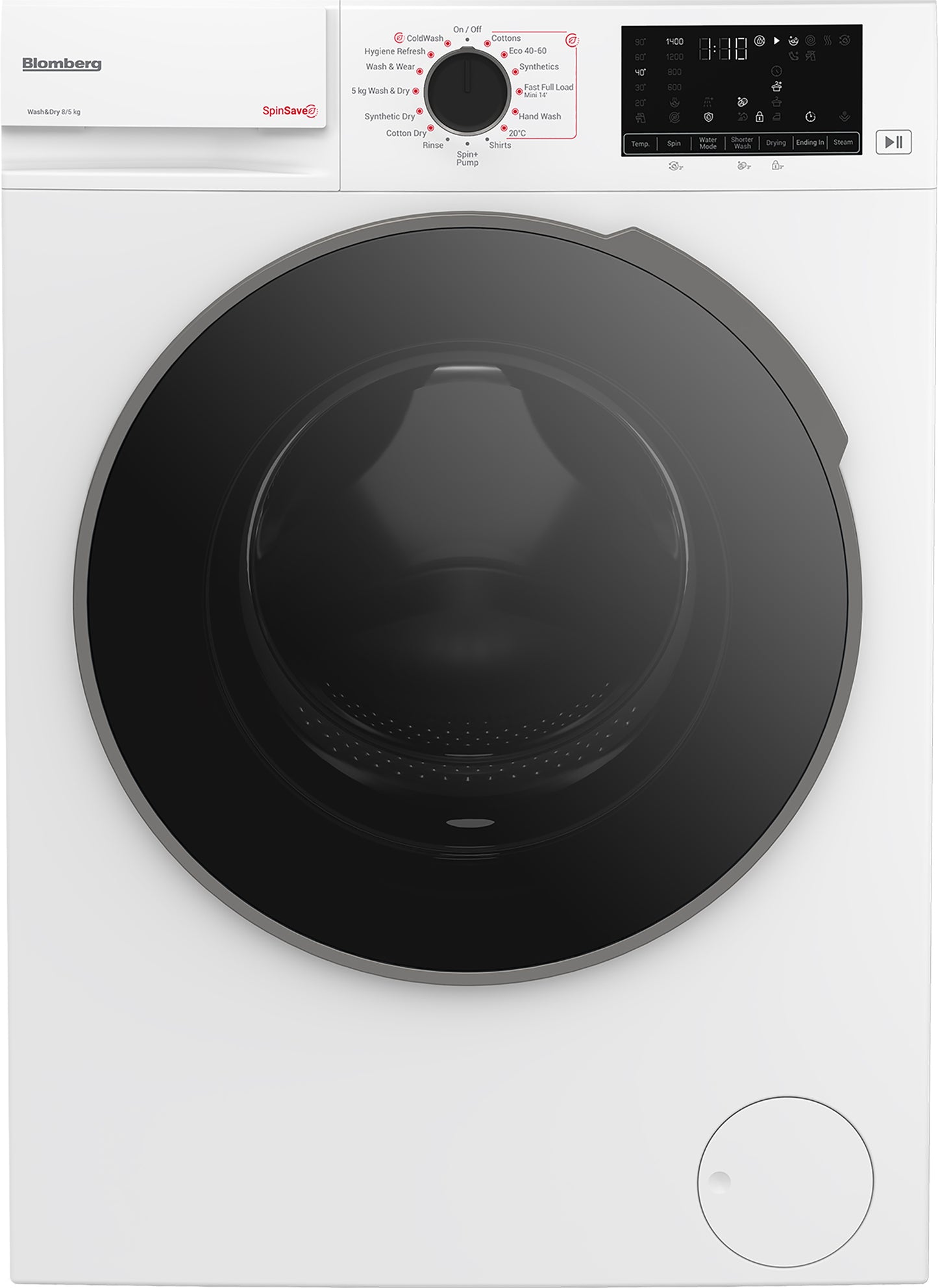 Blomberg LRF854311W 8kg/5kg 1400 Spin RecycledTub Washer Dryer - White
