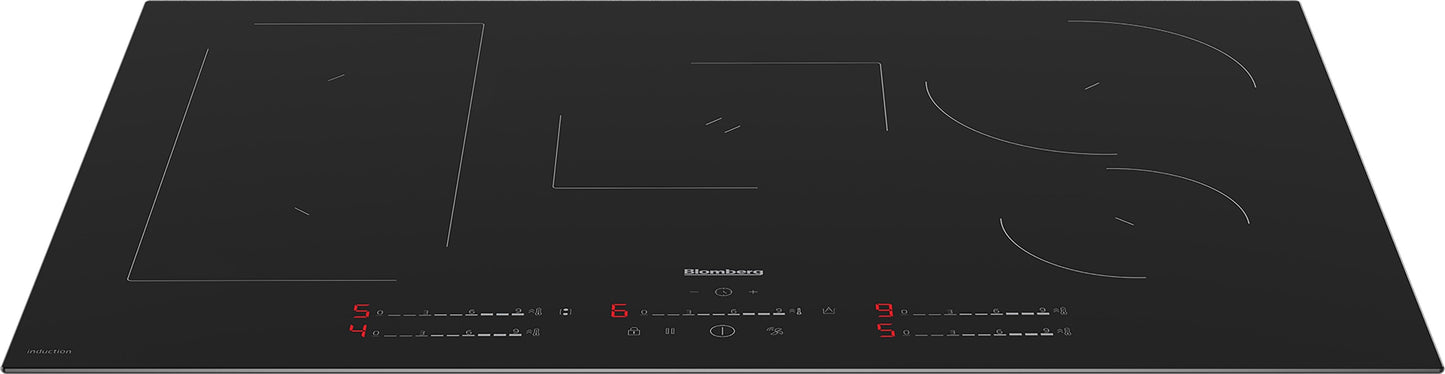 Blomberg MIX55487N 78cm Cook Sensor Induction Hob - Black