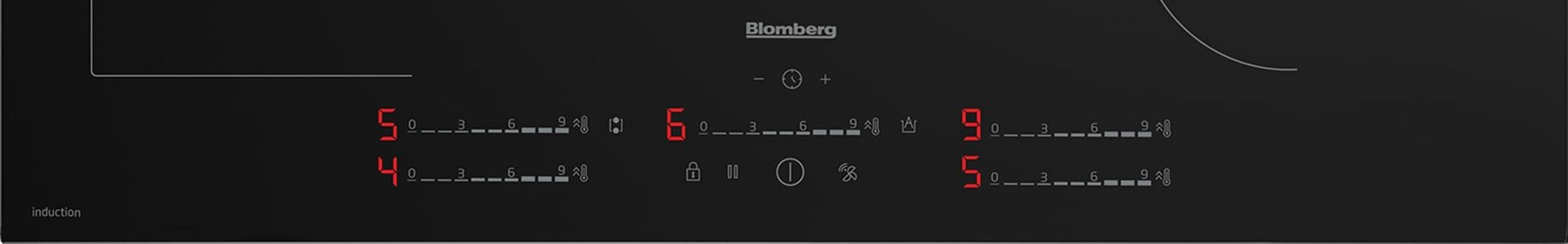 Blomberg MIX55487N 78cm Cook Sensor Induction Hob - Black