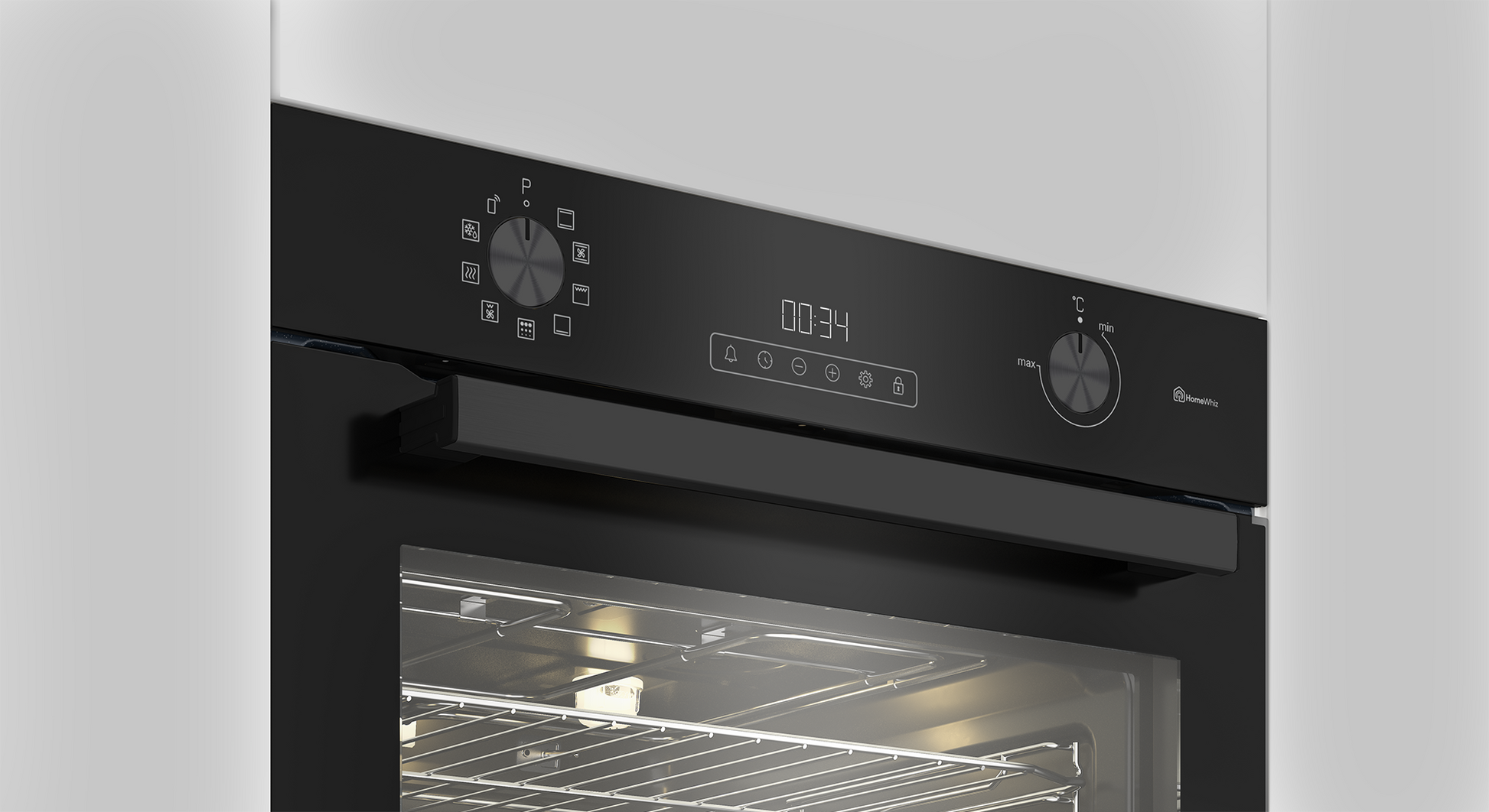 Blomberg ROEN8232WBP 72L Single Electric Oven - Black