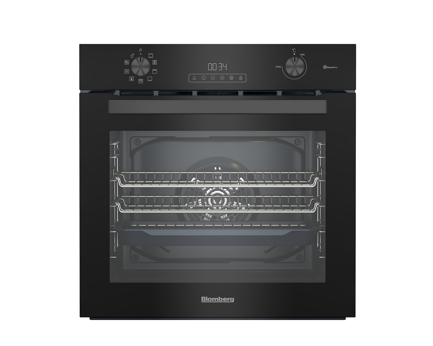 Blomberg ROEN8232WBP 72L Single Electric Oven - Black