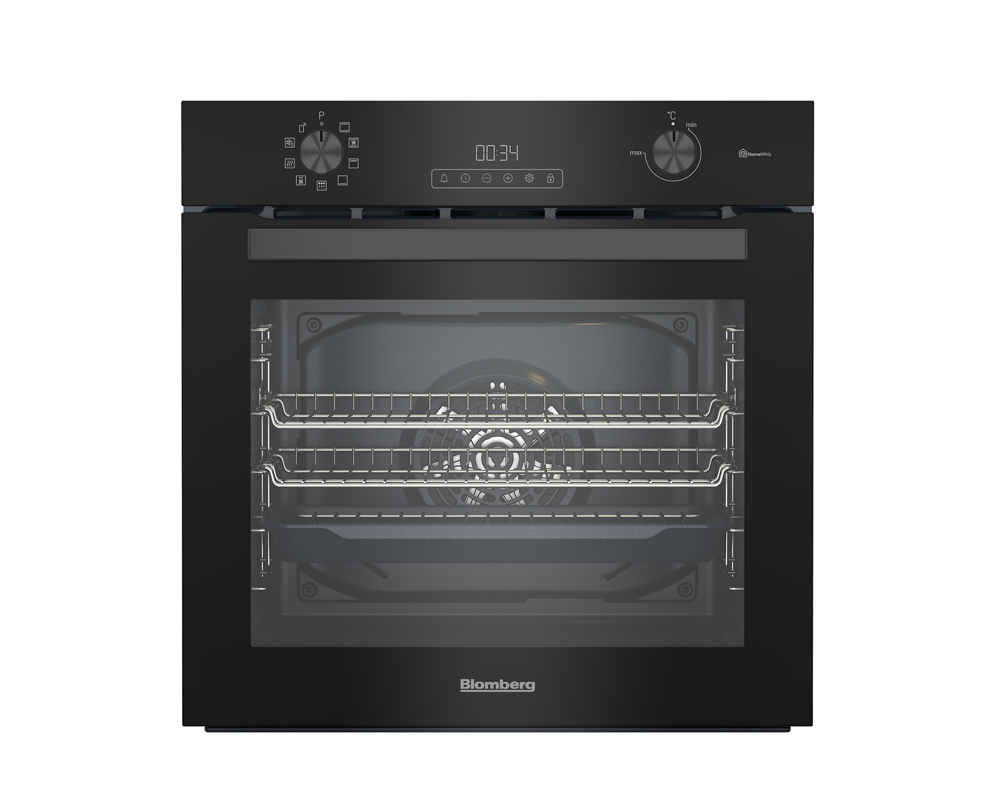 Blomberg ROEN8232WBP 72L Single Electric Oven - Black
