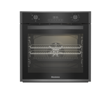 Blomberg ROEN9202DX 59.4cm Built In Single AeroChef Oven - Dark Steel