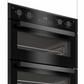 Blomberg ROTN9202DX 59.4cm Built-Under Electric Double Oven - Dark Steel