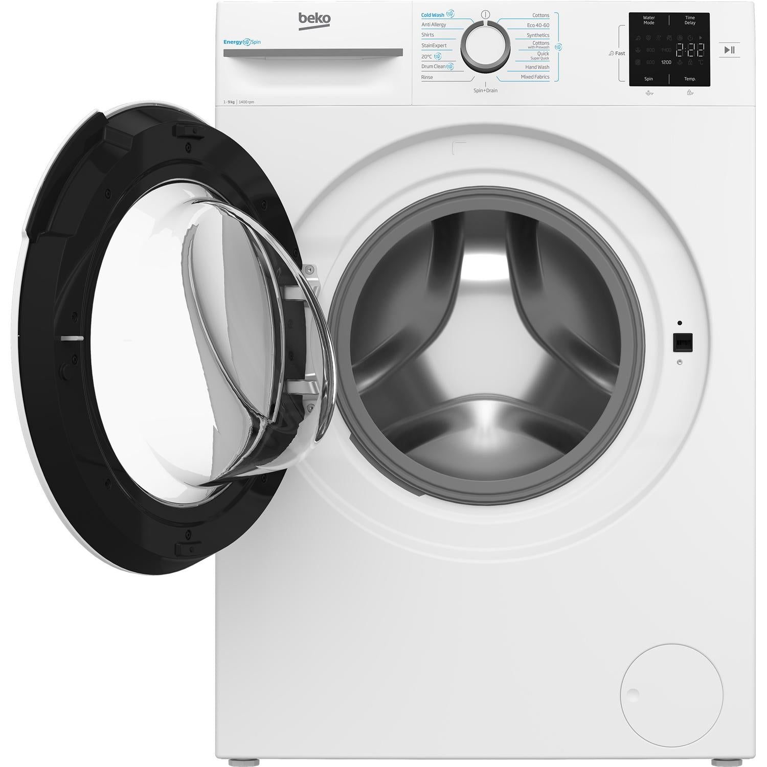 Beko BM3WT3941W 9kg 1400 Spin Washing Machine - White