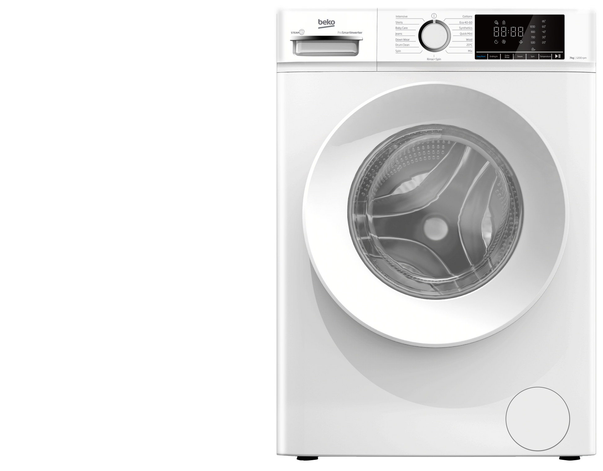 Beko BWC7121W Freestanding 7kg 1200rpm Washing Machine - White