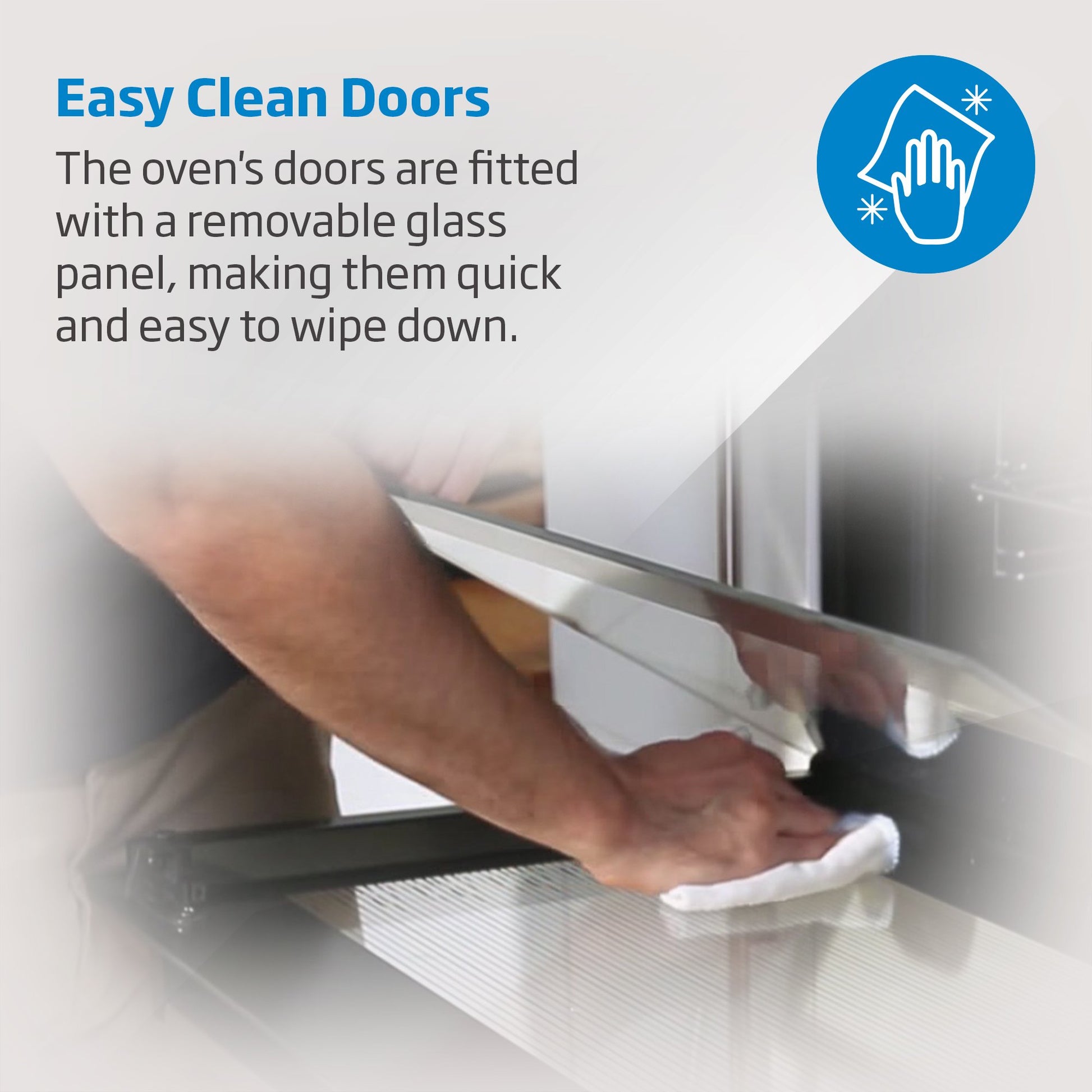 Beko CDFY22309X 60cm Built In Double Oven - Stainless Steel