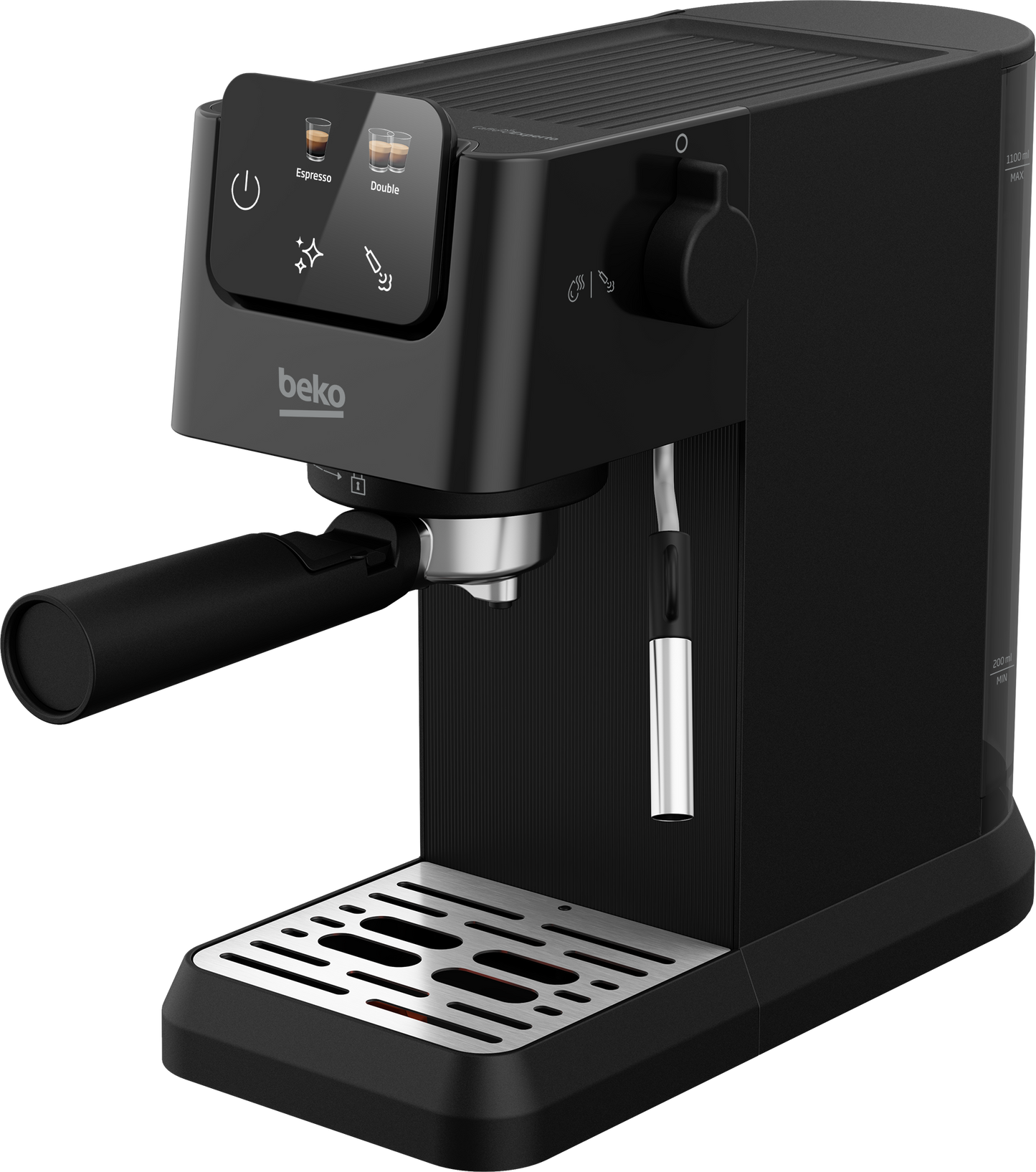 Beko CEP5302B Beko CaffeExperto Manual Espresso with Steam Wand - Black