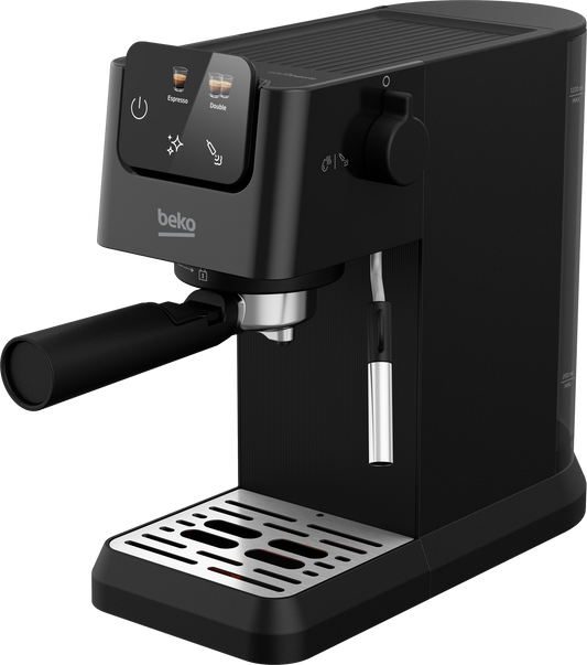 Beko CEP5302B Beko CaffeExperto Manual Espresso with Steam Wand - Black
