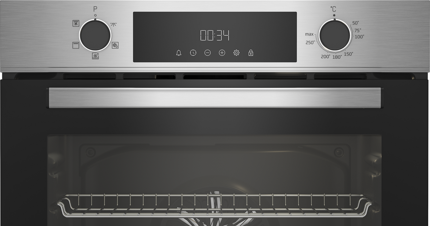 Beko AeroPerfect CIFY81X 60cm Built in RecycledNet Single Fan Oven - Stainless Steel