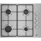 Beko CIHYG21SX 61cm Gas Hob - Stainless Steel