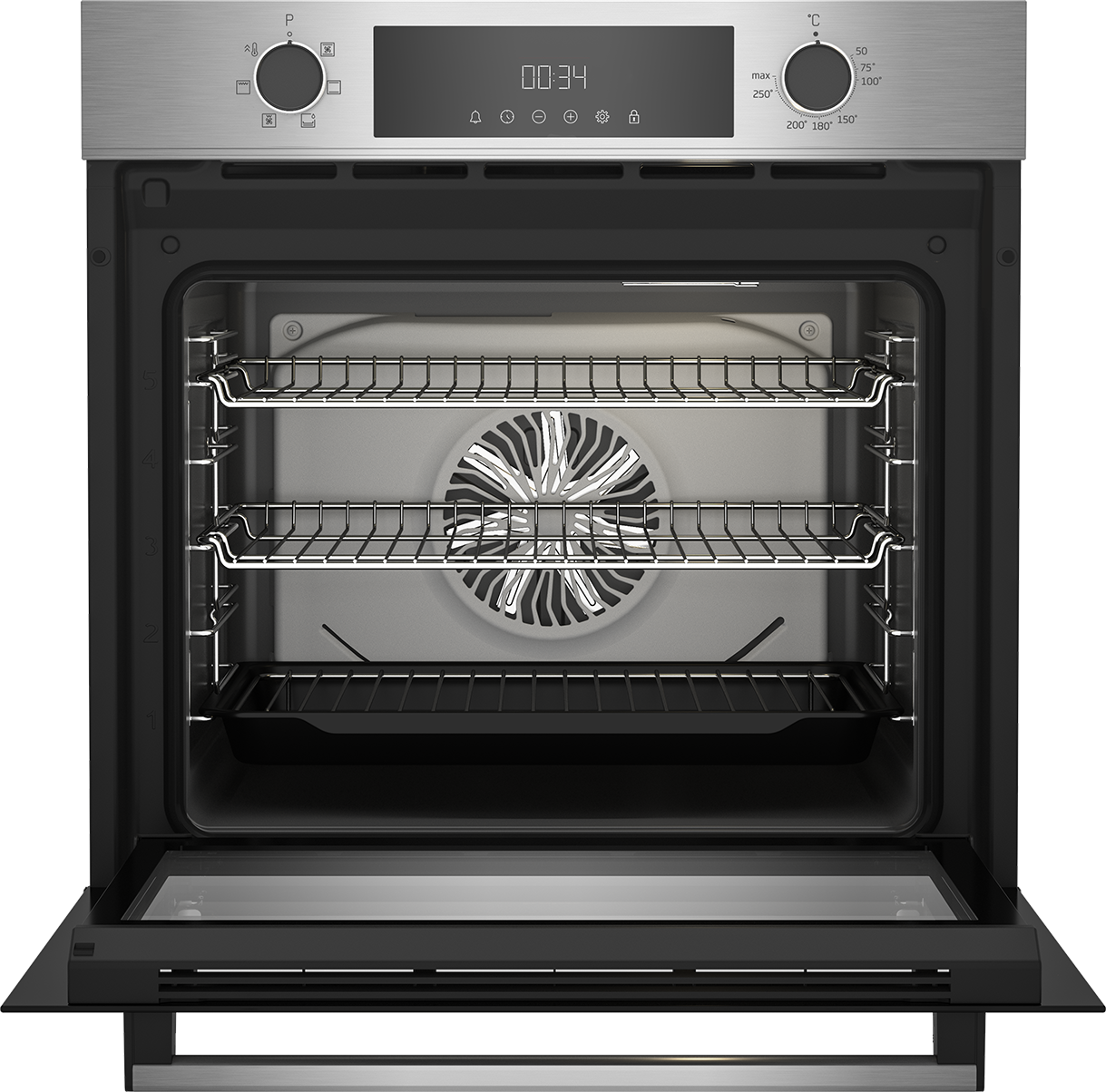 Beko AeroPerfect CIMY91X 60cm Built In Single Multi - function Oven - Stainless Steel