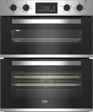 Beko CTFY22309X 59.4cm Built under Electric Double Oven - Stainless Steel