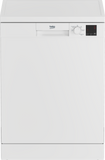 Beko DVN05C20W Full Size Dishwasher - White - 13 Place Settings