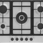 Beko HIAW75225SXE 75cm Gas Hob with Front Knob Controls - Stainless Steel
