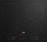 Beko HIIP64530UFT 60cm Plug & Play Induction Hob - Black