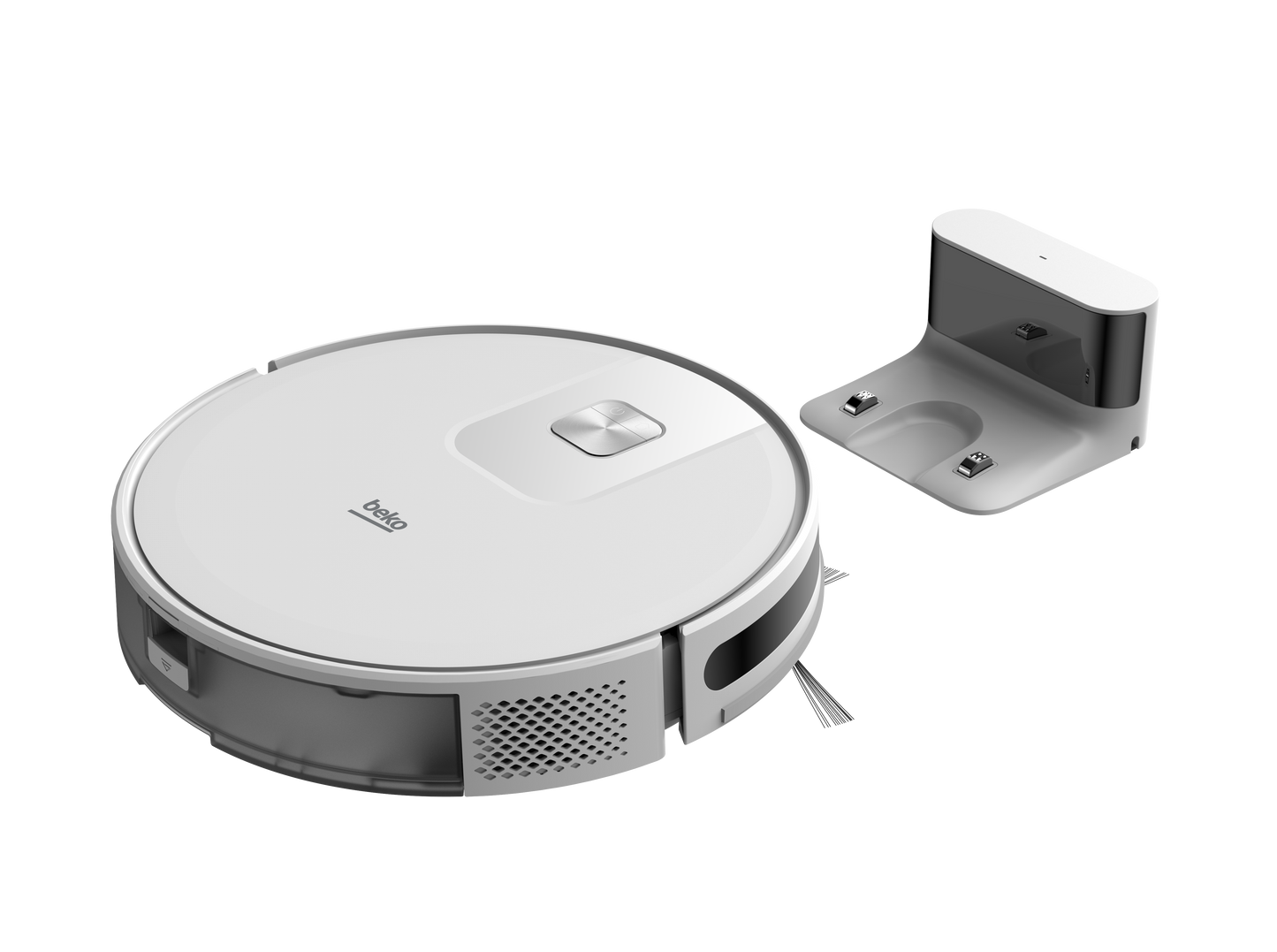 Beko VRR60314VW Robot Vacuum Cleaner - 150 Minutes Run Time - White