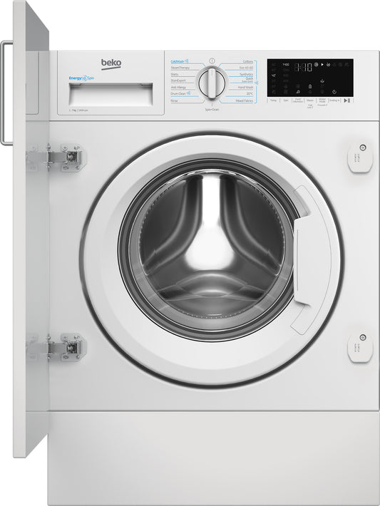 Beko WTIK741511 7kg 1400 Spin Integrated Washing Machine