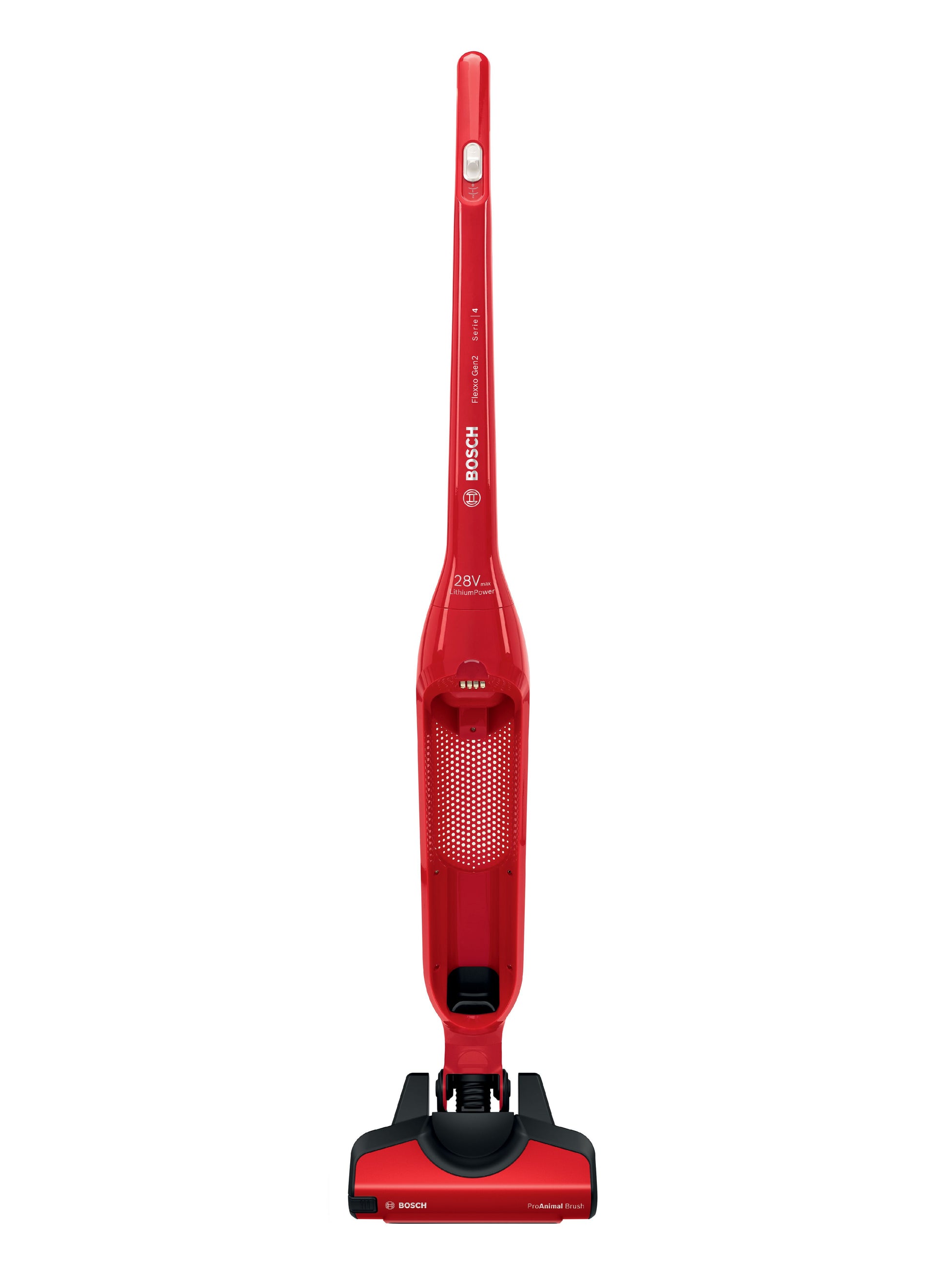 Bosch BBH3ZOOGB Serie 4 ProAnimal 2-in-1 Cordless Vacuum Cleaner - 55 Minutes Run Time - Red