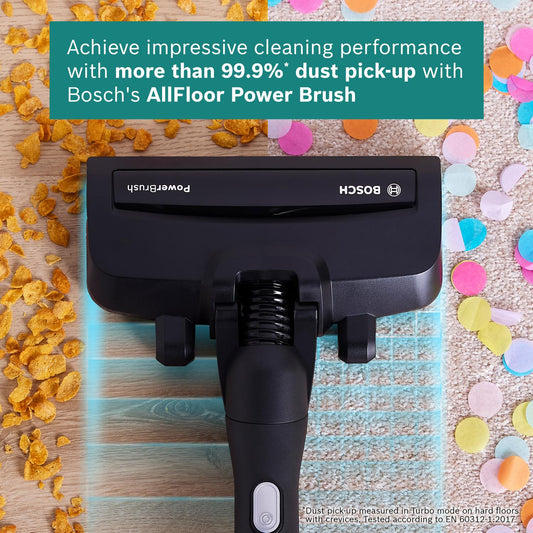 Bosch BCS612GB Unlimited Serie 6 ProHome Cordless Vacuum Cleaner - White - 30 Minute Run Time