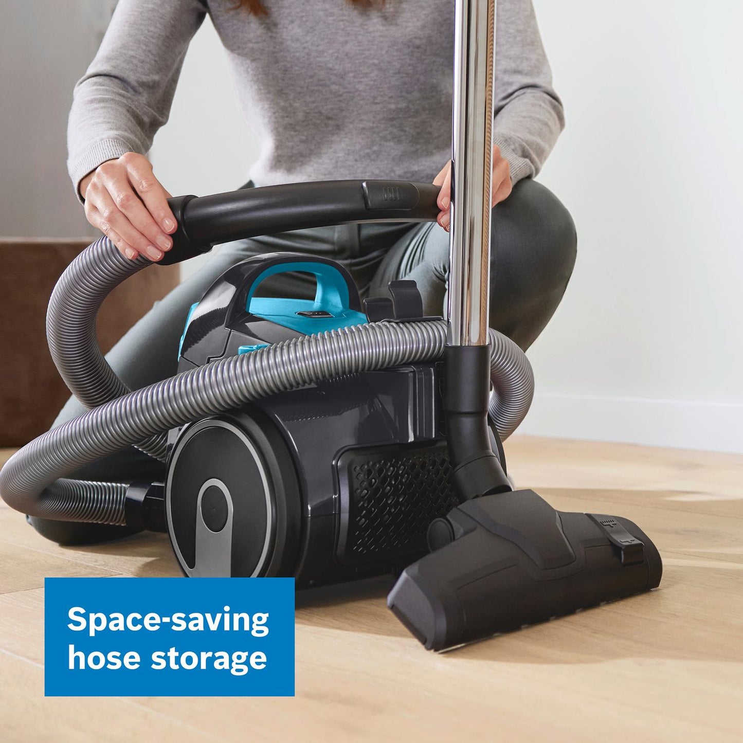 Bosch BGS05BU2GB Series 3 Cylinder Vacuum - Turquoise