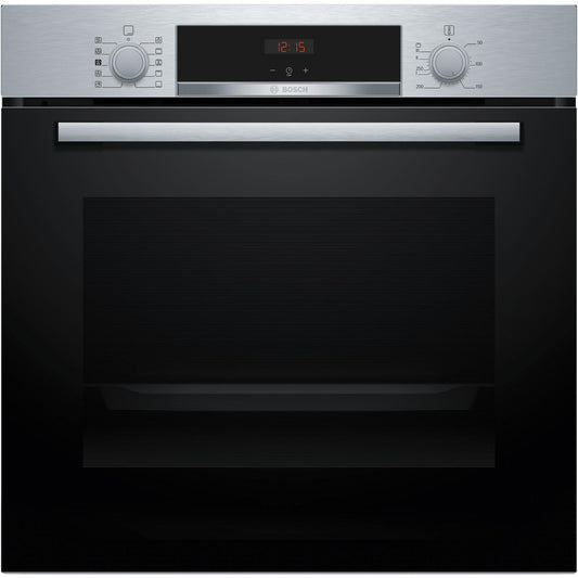 Bosch HQA534BS3B 59.4cm Built In Electric Single Oven - Stainless Steel