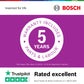 Bosch HQA574BS3B 59.4cm Built In Electric Single Oven - Stainless Steel