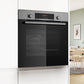 Bosch HQA574BS3B 59.4cm Built In Electric Single Oven - Stainless Steel