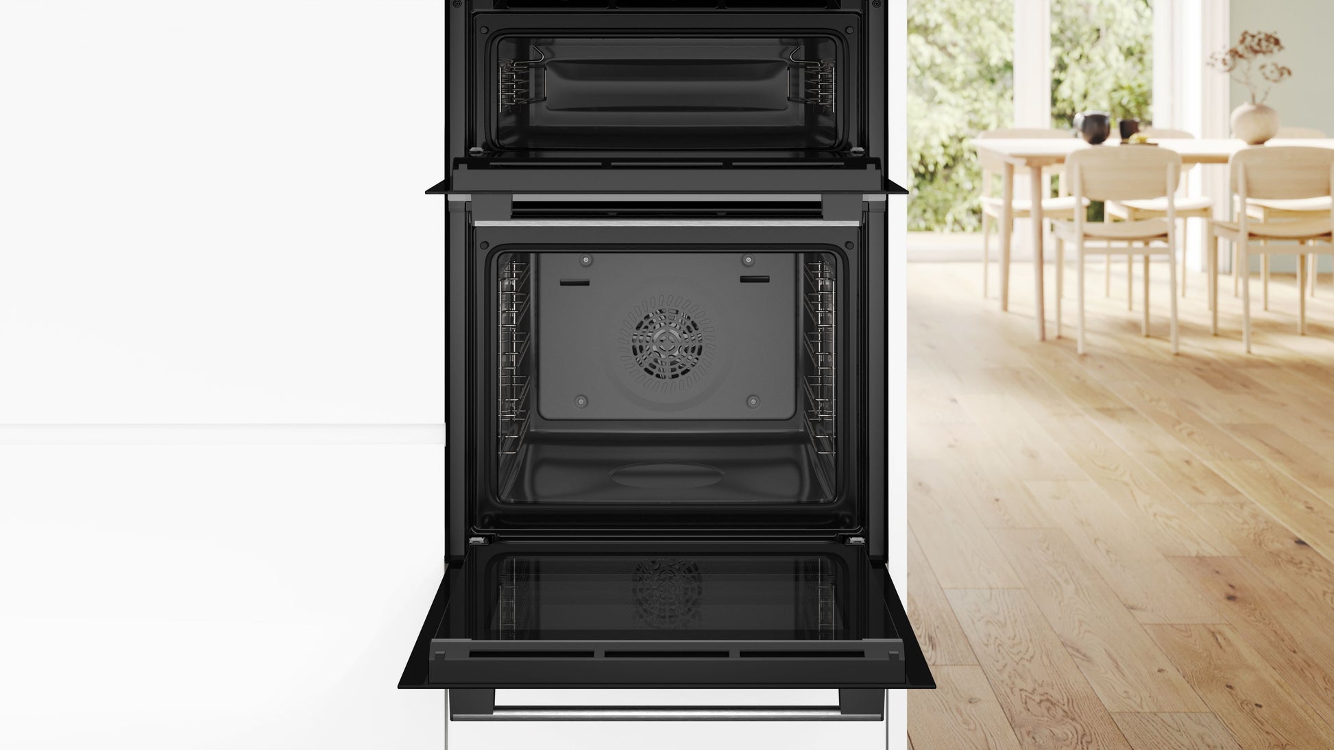 Bosch MBA533BS3B Series 4- 60cm Built In Double Oven - Stainless Steel