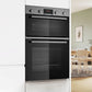 Bosch MBA533BS3B Series 4- 60cm Built In Double Oven - Stainless Steel