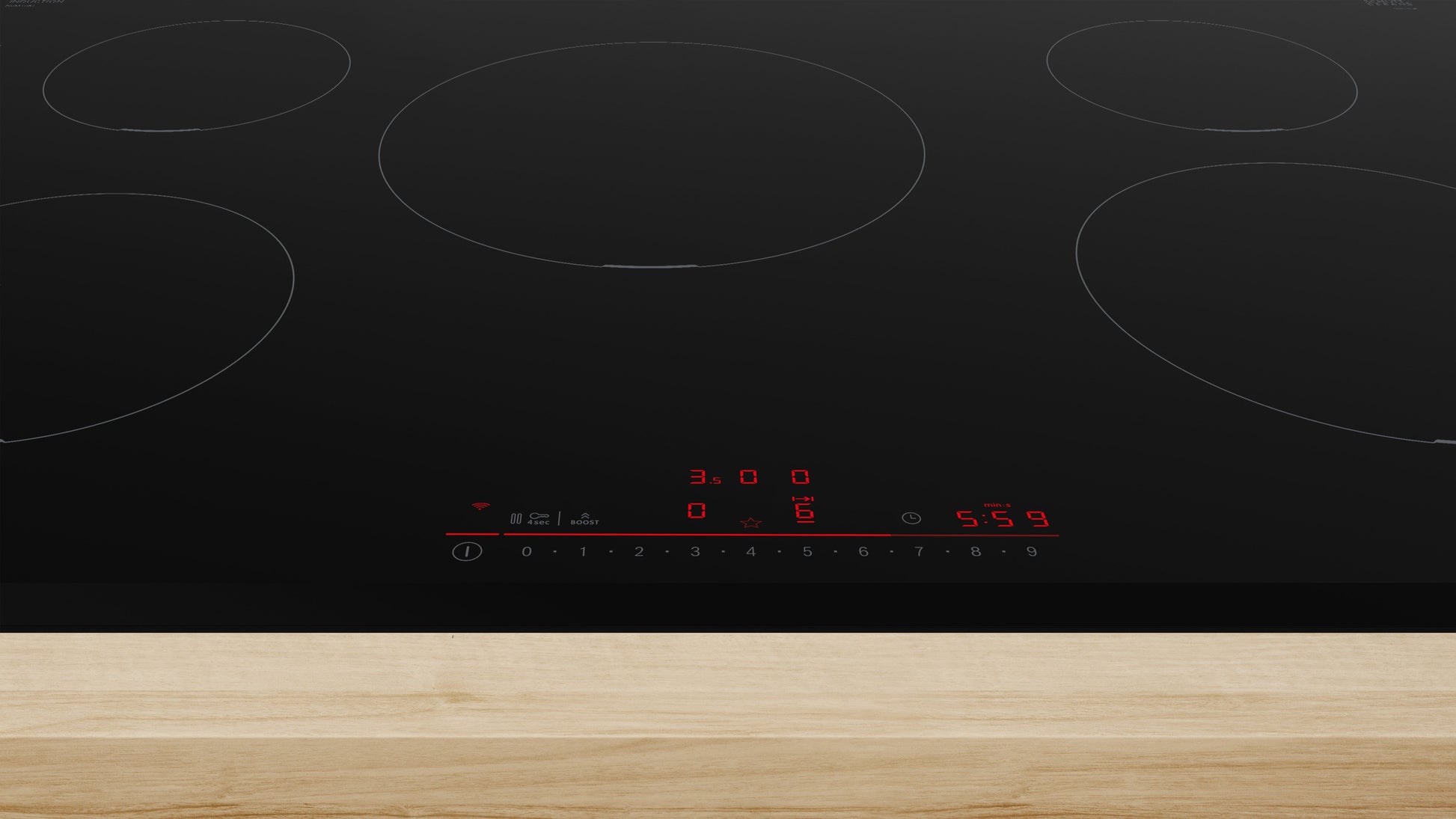 Bosch PIV831HB1E 80.2cm Induction Hob - Black