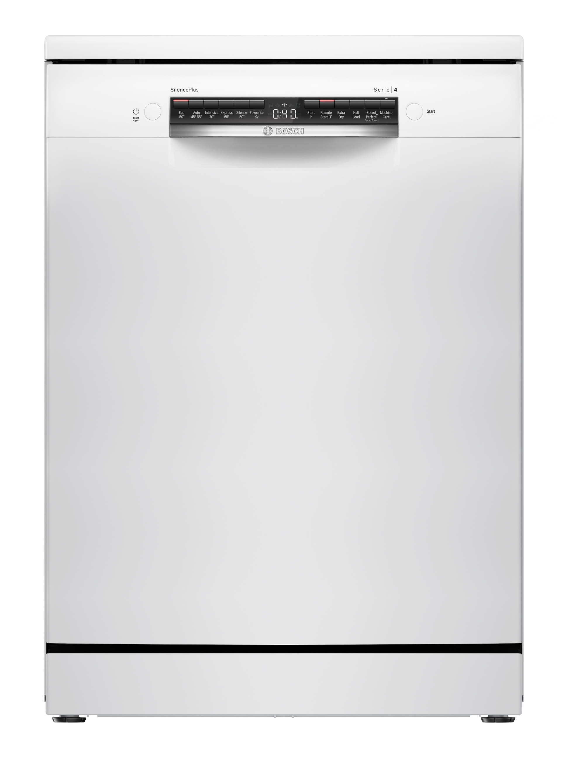 Bosch SMS4EMW06G WiFi-enabled Dishwasher - White - 14 Place Settings