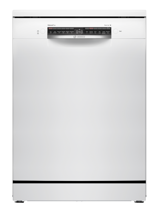 Bosch SMS4EMW06G WiFi-enabled Dishwasher - White - 14 Place Settings