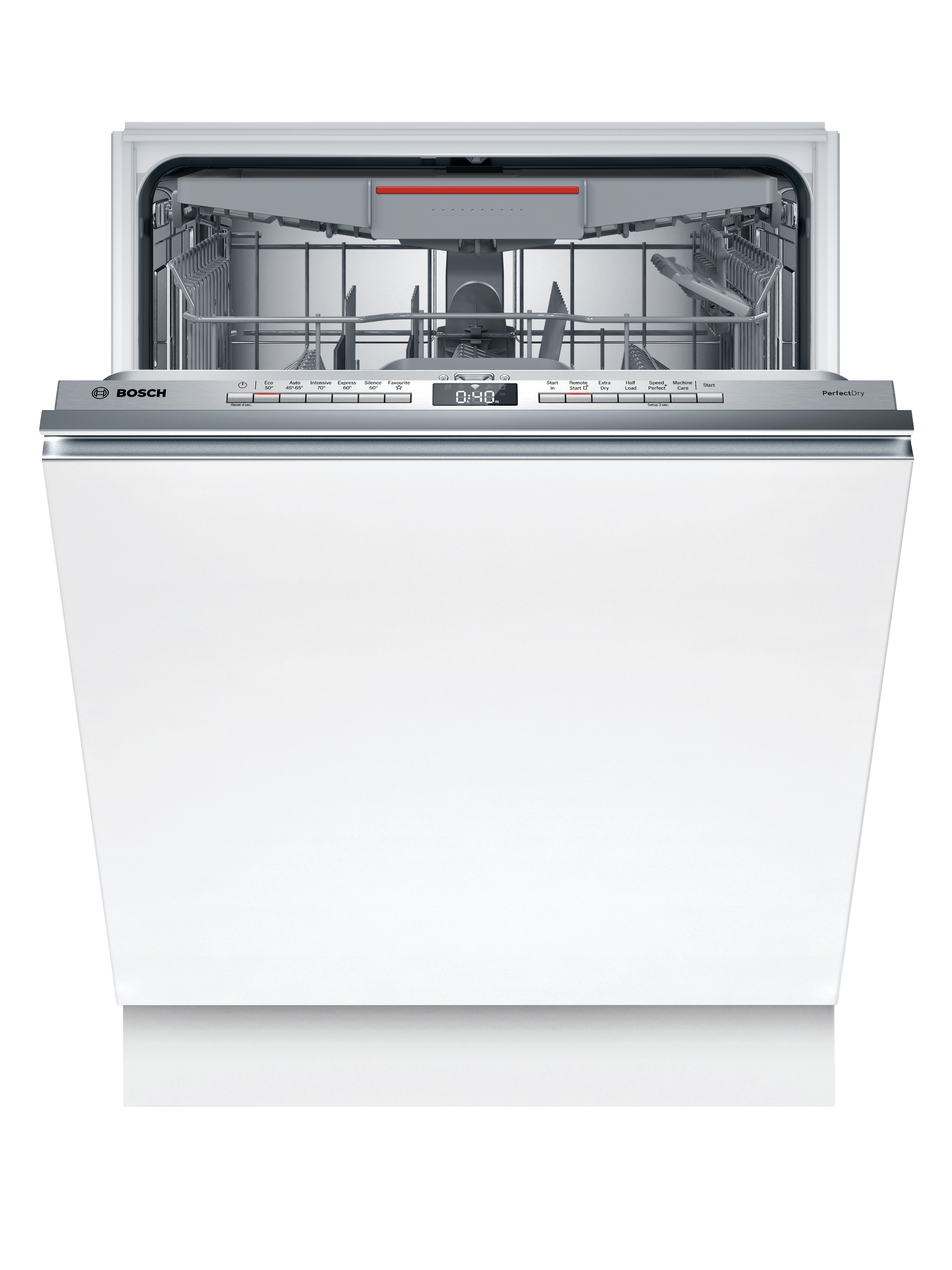 Bosch SMV6ZCX10G Built In Dishwasher - Stainless Steel - 14 Place Settings