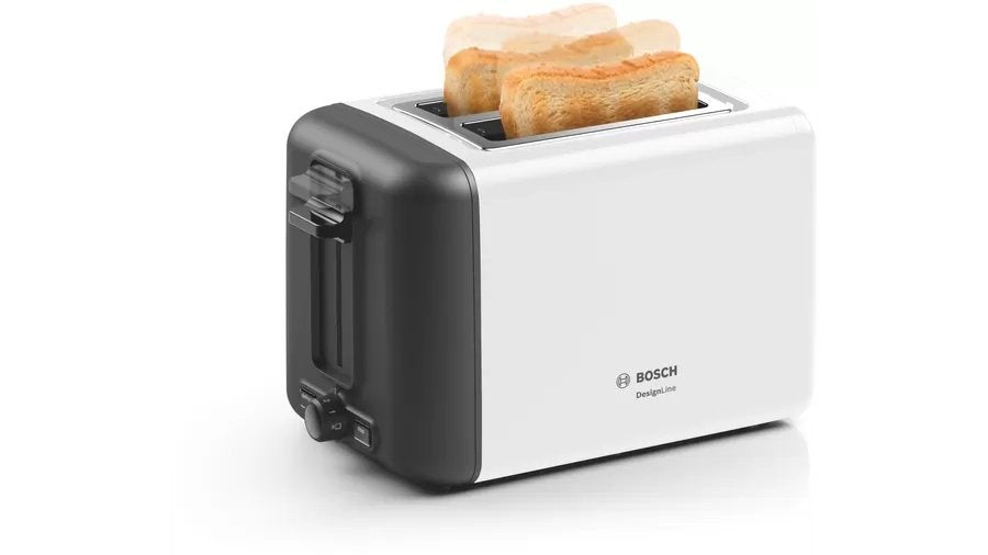 Bosch TAT3P421GB 2 Slice Toaster - White