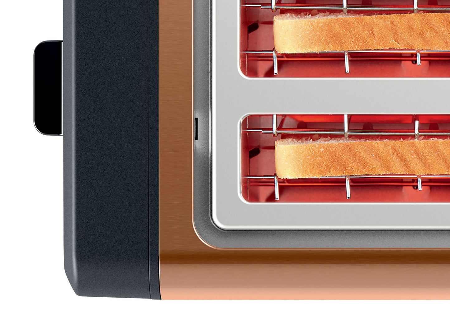 Bosch TAT4P449GB 4 Slice Toaster - Copper