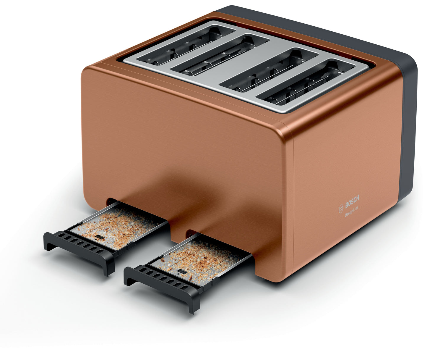 Bosch TAT4P449GB 4 Slice Toaster - Copper