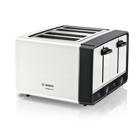 Bosch TAT5P441GB 4 Slice Toaster - White