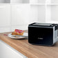 Bosch Styline TAT8613NGB 2 Slice Toaster -Black