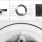 Bosch WNA144V9GB 9kg/5kg 1400 Spin  Washer Dryer - White